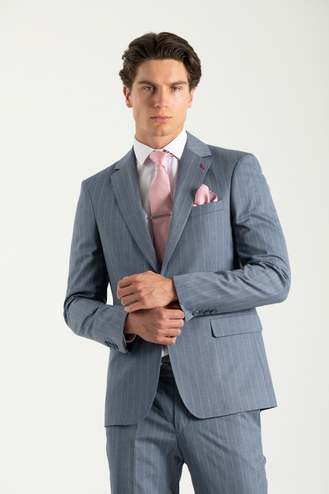 Ανδρικό Starmen Κοστούμι Μπλε Vittorio 10025-INDIGO