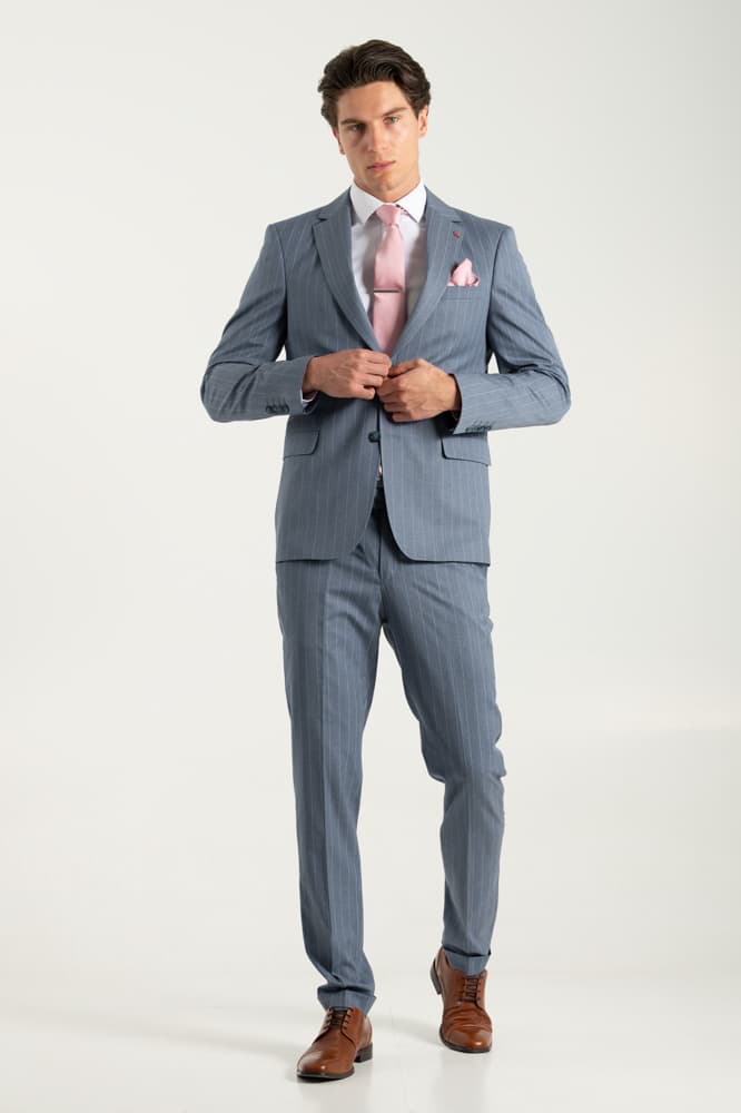 Ανδρικό Starmen Κοστούμι Μπλε Vittorio 10025-INDIGO