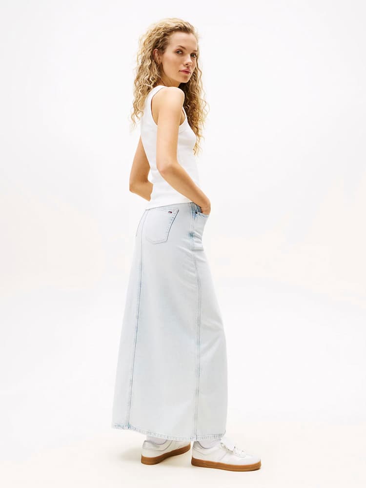 Γυναικείο Slim Tank Top Λευκό Tommy Jeans DW0DW20920-YBL