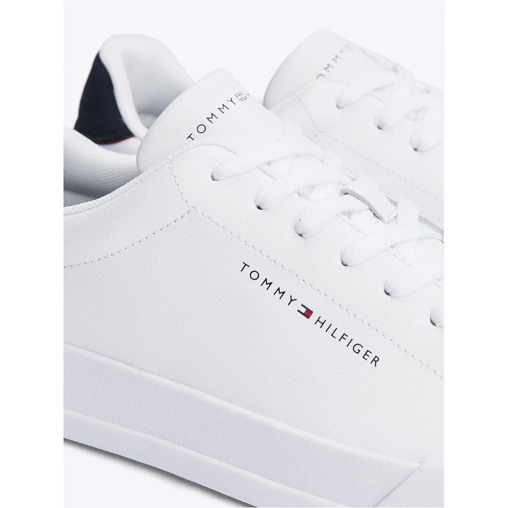 Court Leather Detail Essential Sneakers Men Tommy Hilfiger