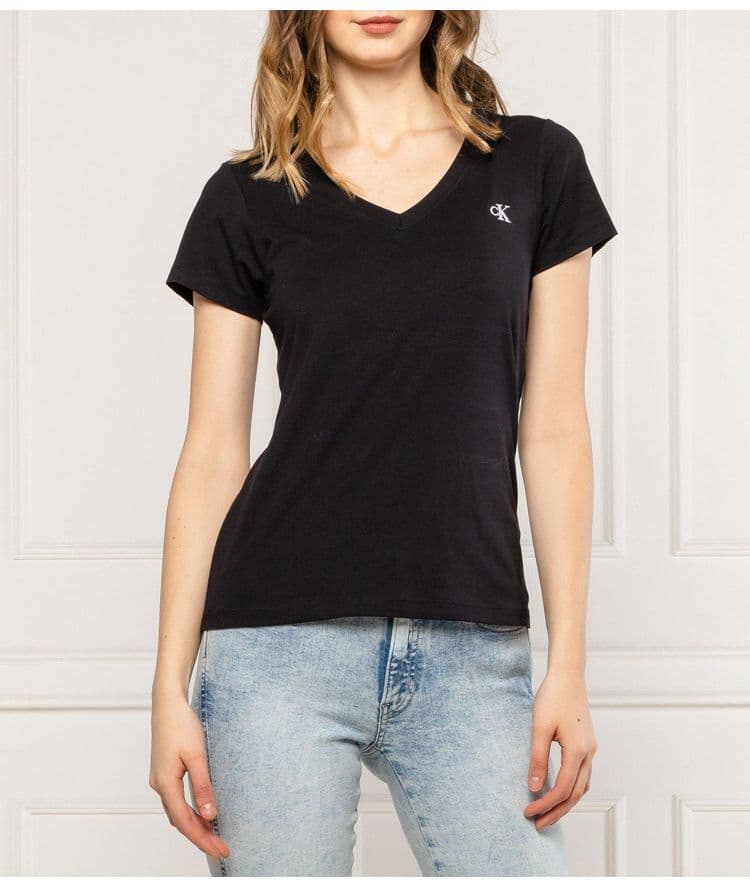 Women's T-Shirts Calvin Klein Black