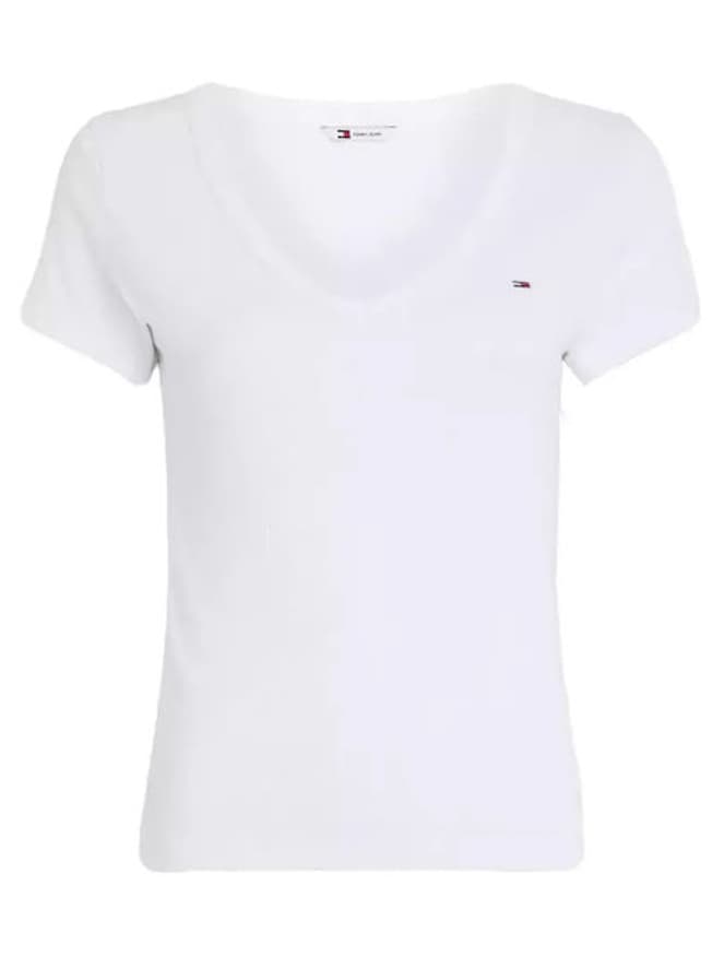 Women's T-Shirts Tommy Hilfiger White