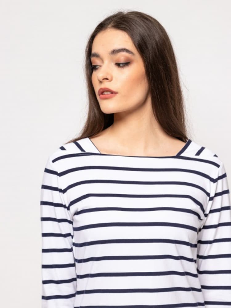 Γυναικείο Ριγέ Vumba Φόρεμα Heavy Tools T23004-MARINE