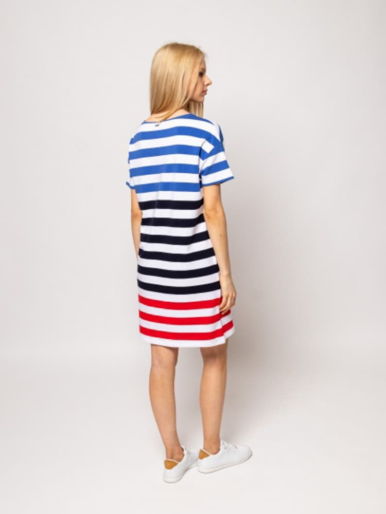 Γυναικείο Ριγέ Vuol Φόρεμα Heavy Tools T23007-REGATTA