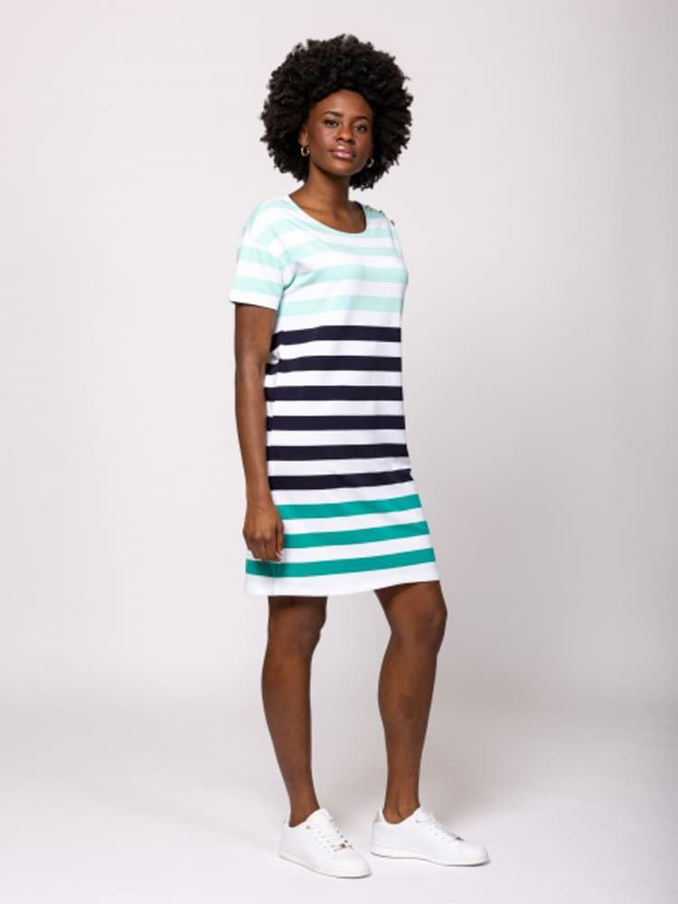 Γυναικείο Ριγέ Vuol Φόρεμα Heavy Tools T23007-SAILOR