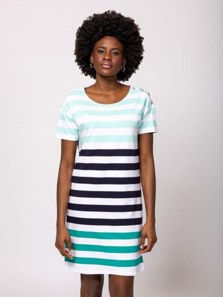 Γυναικείο Ριγέ Vuol Φόρεμα Heavy Tools T23007-SAILOR