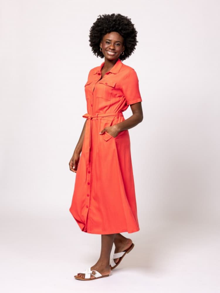 Γυναικείο Vedbi Φόρεμα Κοραλί Heavy Tools T50033-CORAL