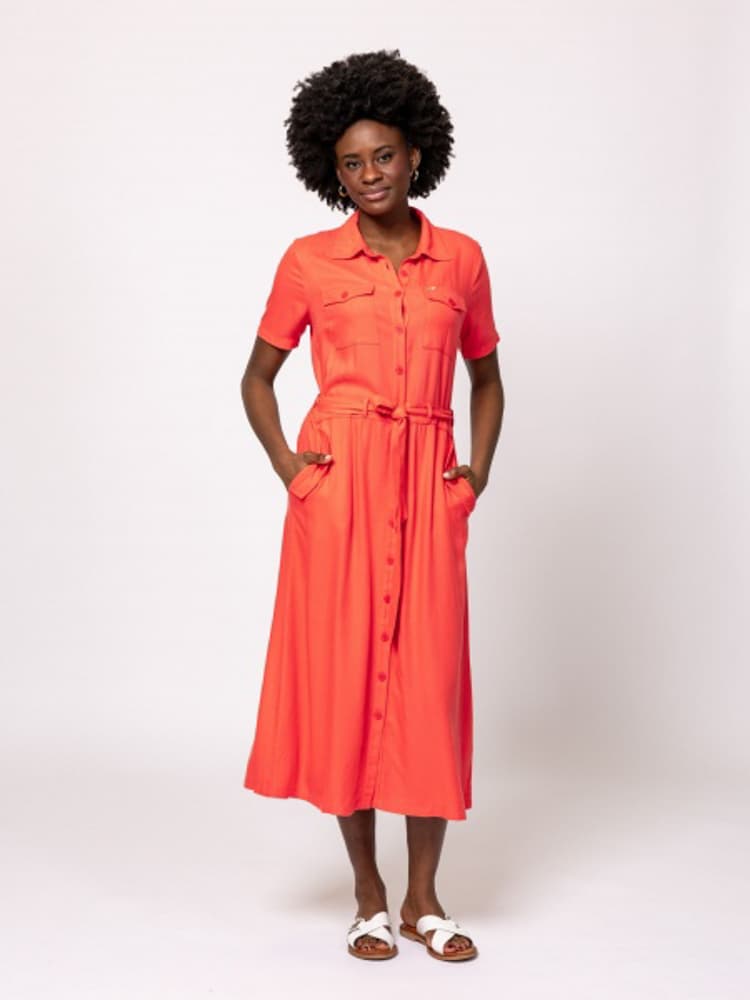 Γυναικείο Vedbi Φόρεμα Κοραλί Heavy Tools T50033-CORAL