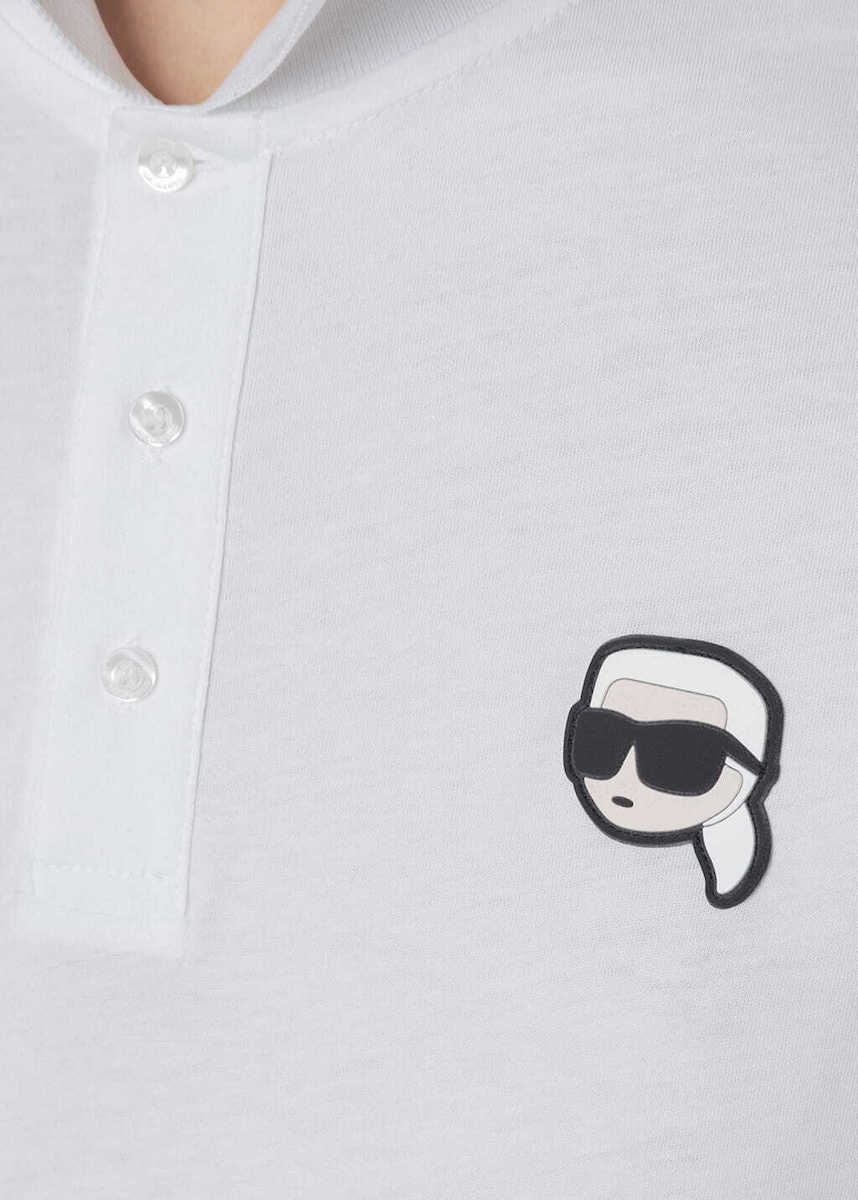 Ανδρικό Polo Λευκό Karl Lagerfeld 745710 500224-10
