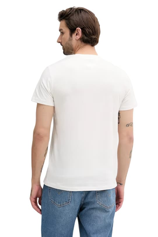 Ανδρικό T-shirt Λευκό Tommy Jeans DM0DM21577-YBL