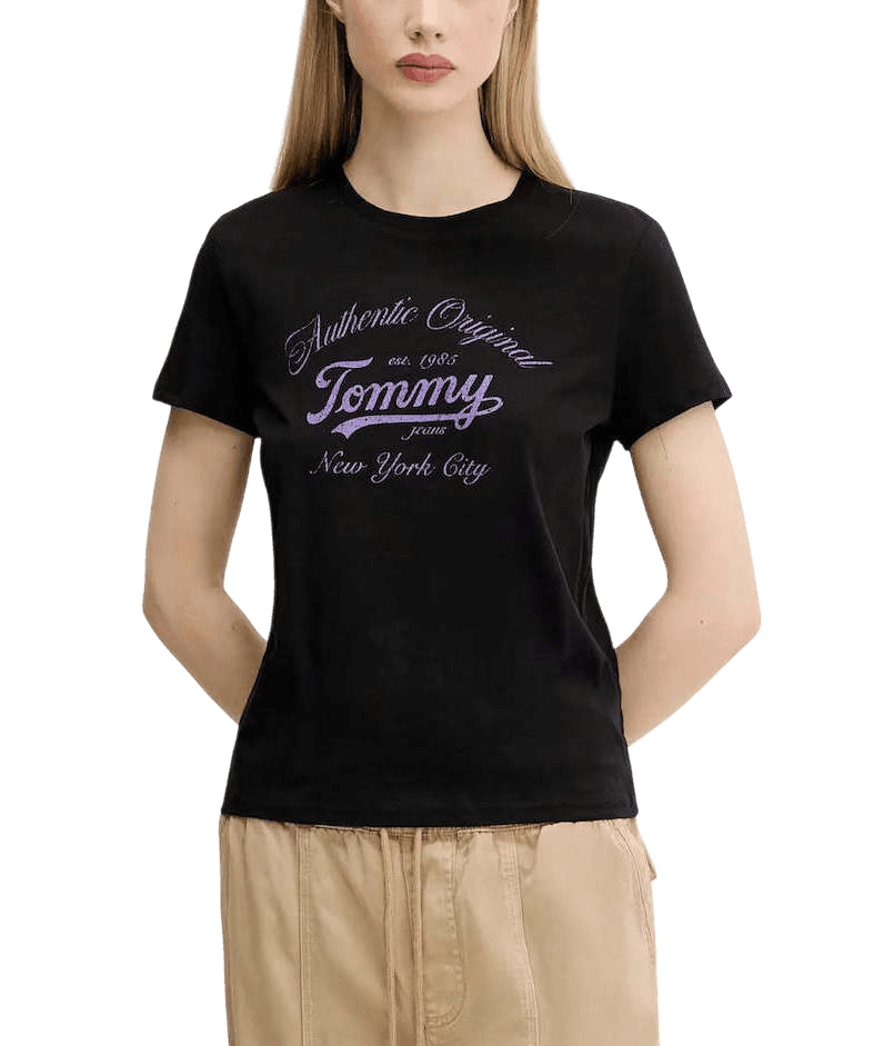 Women's T-Shirts Tommy Hilfiger Pink