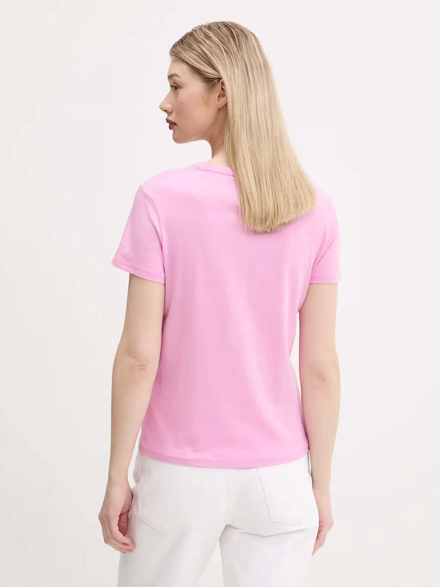 Γυναικείο T-shirt Ροζ Tommy Jeans DW0DW21404-U06