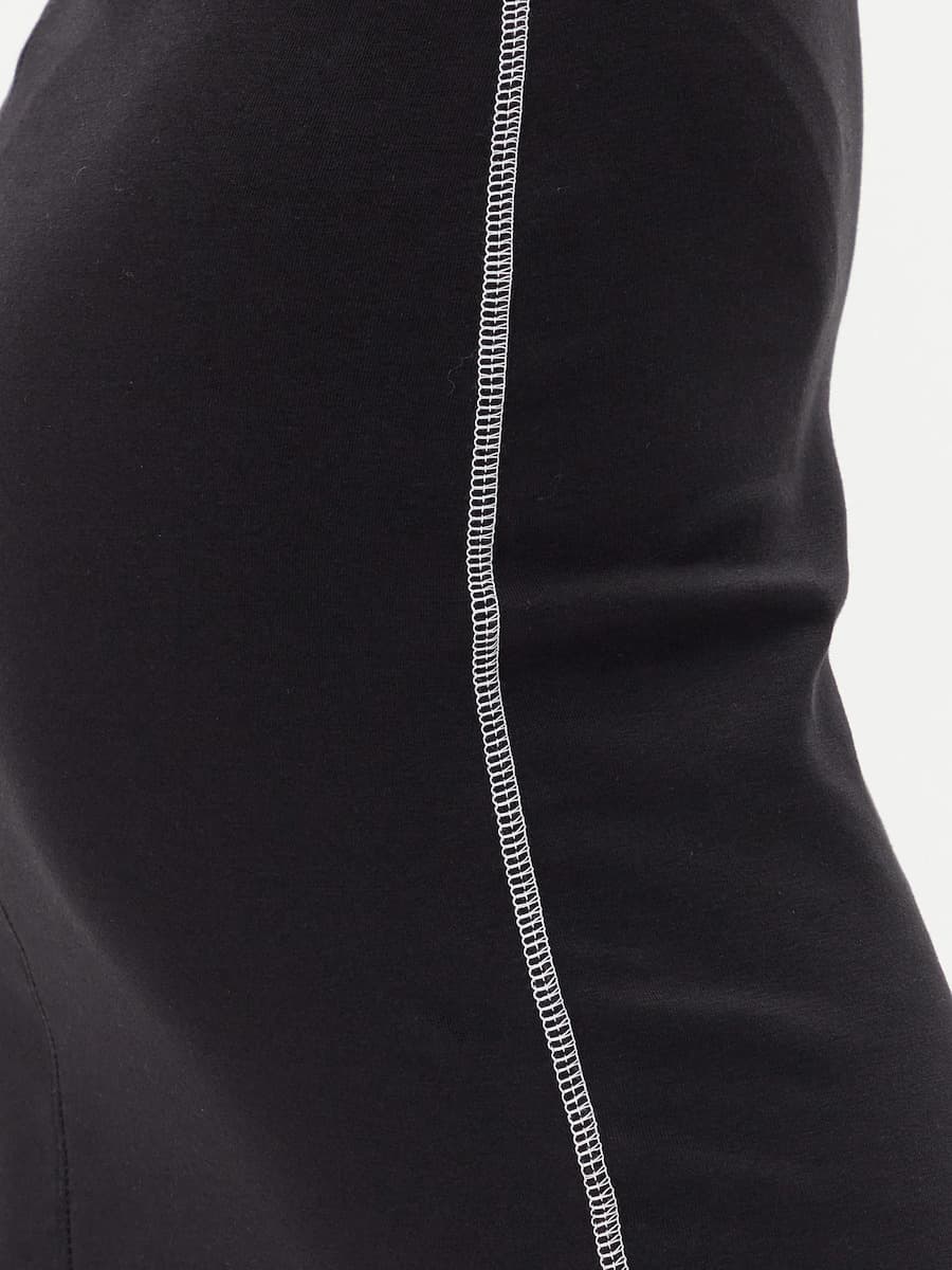 ΦΟΡΕΜΑ CALVIN KLEIN MONOLOGO TANK DRESS BLACK CALVIN KLEIN