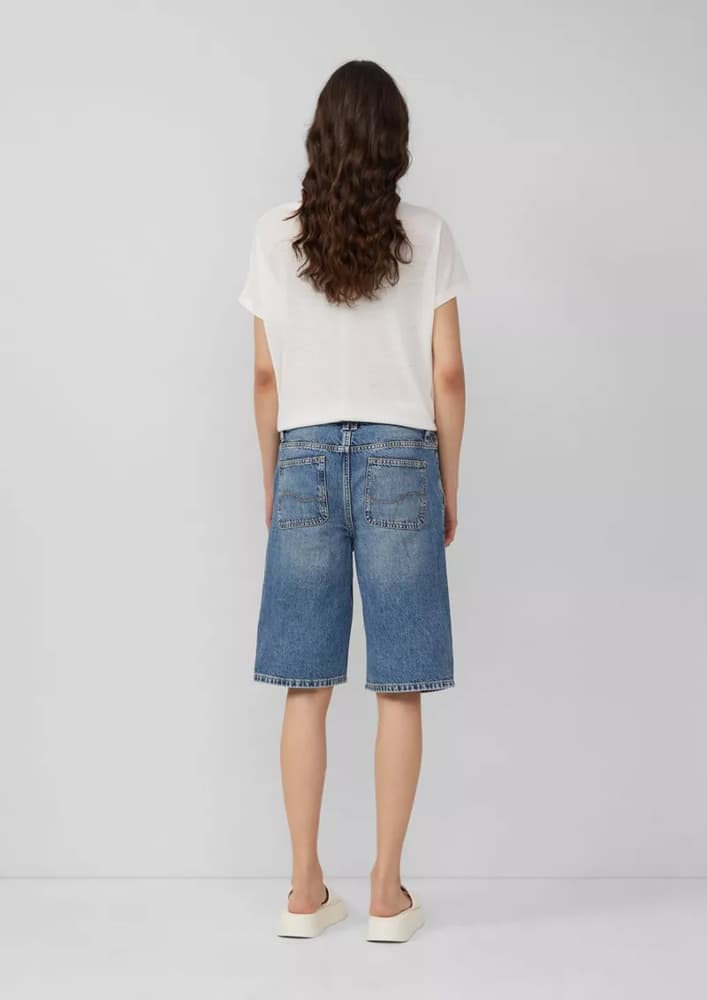 Γυναικεία Τζιν Βερμούδα Μπλε S.Oliver 2167558-56Y6