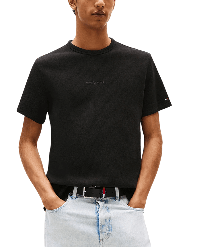 Men's T-Shirts Tommy Hilfiger Black