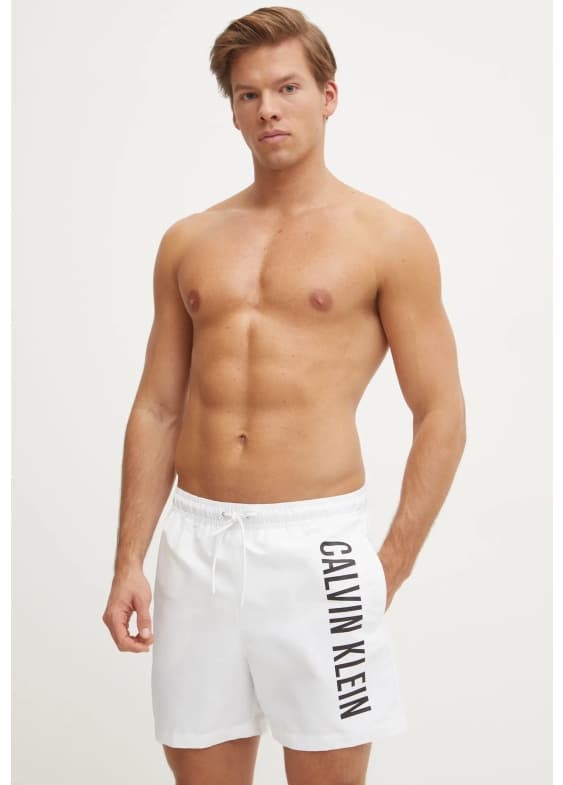 Ανδρικό Μαγιό Λευκό Calvin Klein KM0KM01092-YCD