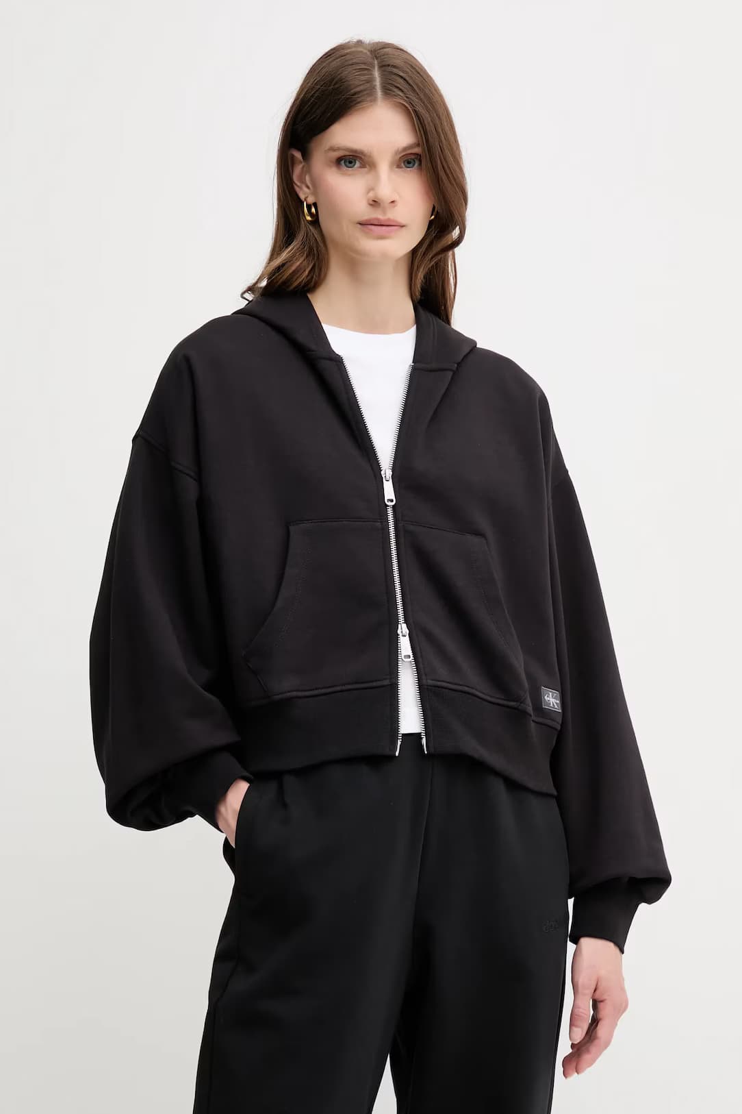 Γυναικεία Ζακέτα Μαύρη Calvin Klein LV047C216G-UB1