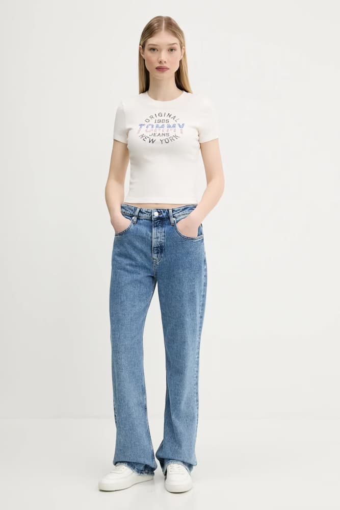 Γυναικείο Mia Τζιν Μπλε Tommy Jeans DW0DW20491-1A5