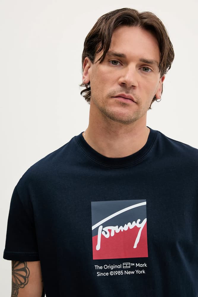 Men's T-Shirts Tommy Hilfiger Blue