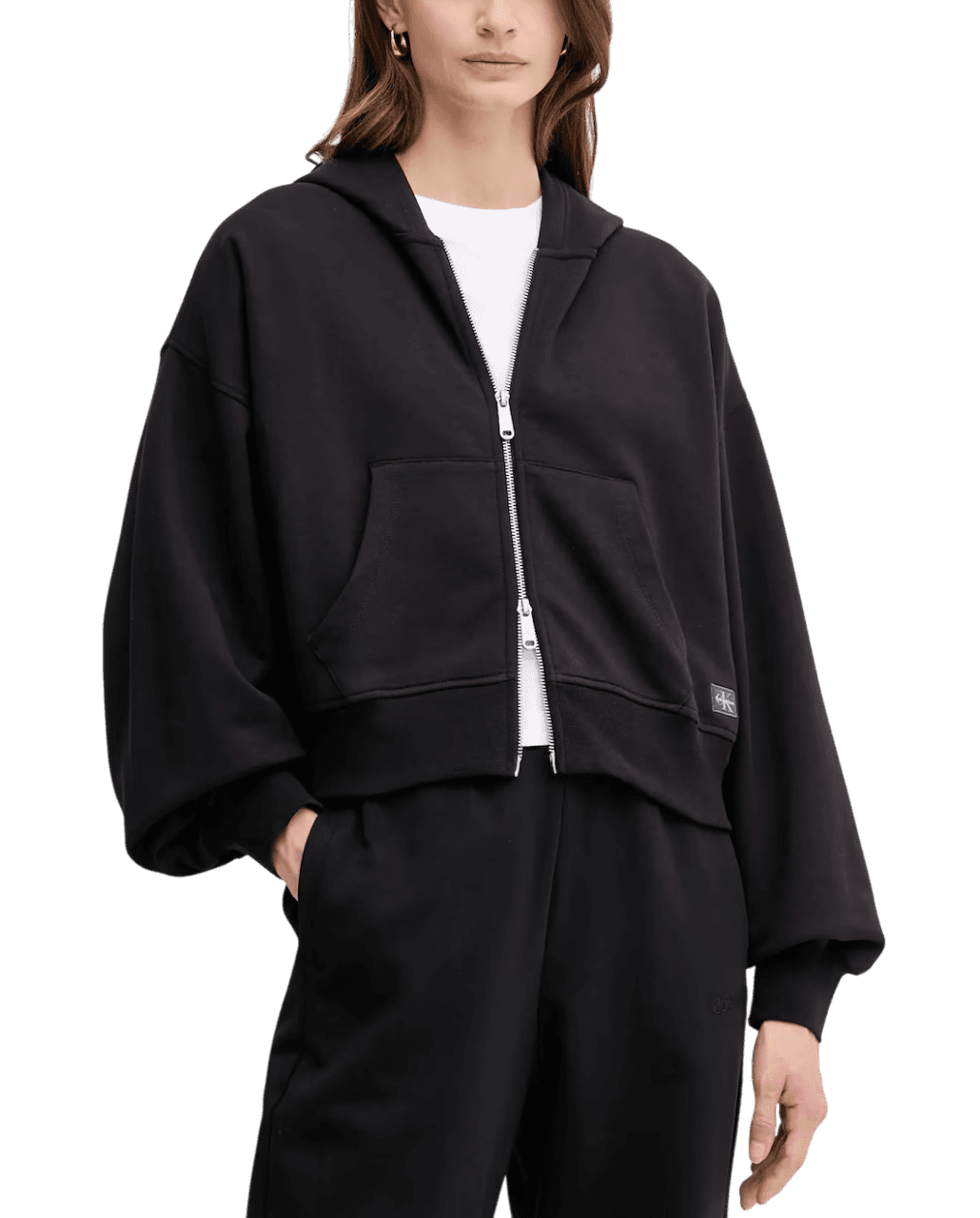 Γυναικεία Ζακέτα Μαύρη Calvin Klein LV047C216G-UB1