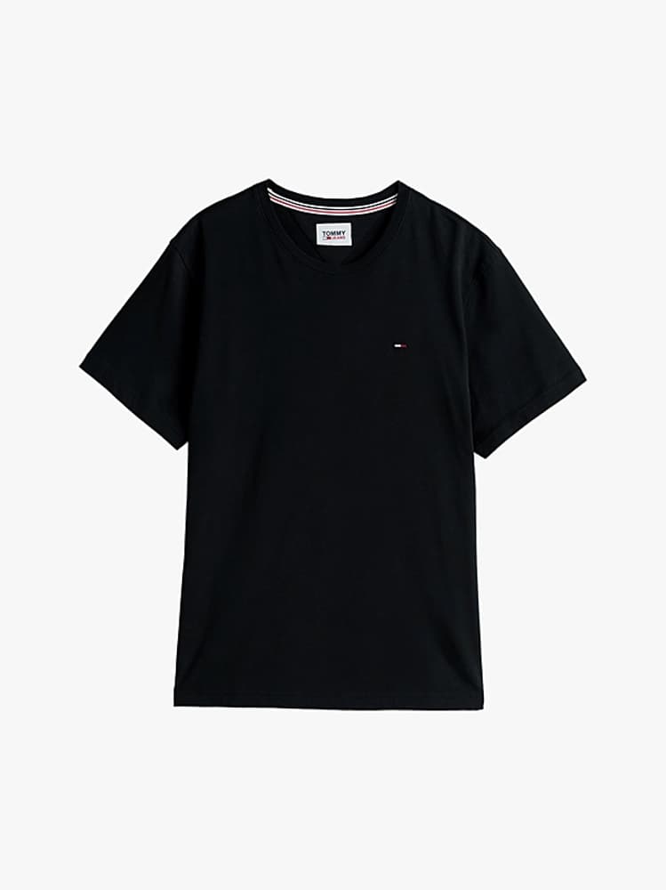 Ανδρικό T-shirt Μαύρο Tommy Jeans DM0DM04411-078