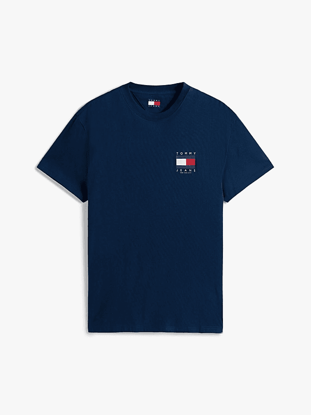 Ανδρικό T-shirt Navy Μπλε Tommy Jeans DM0DM21910-C1G