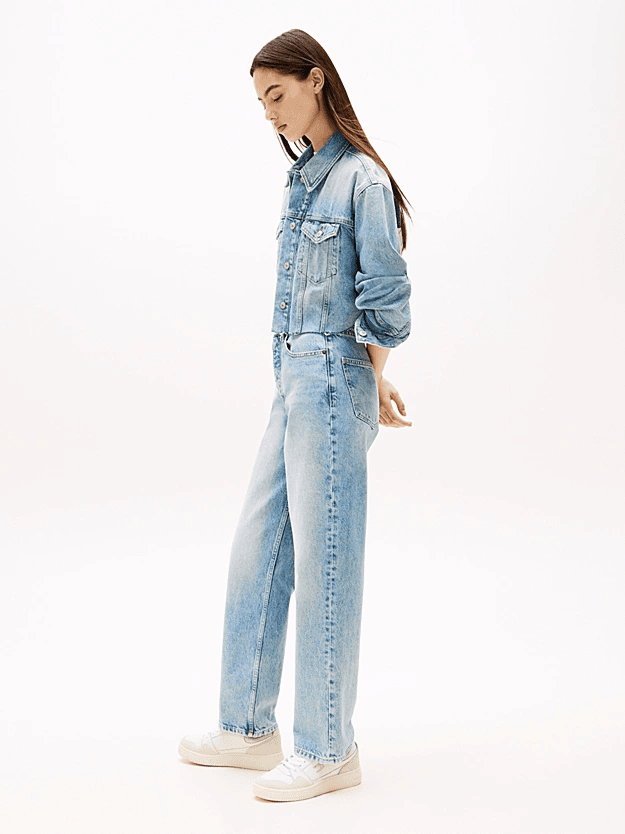 Γυναικείο Layla Slim Τζιν Γαλάζιο Tommy Jeans DW0DW20498-1A5