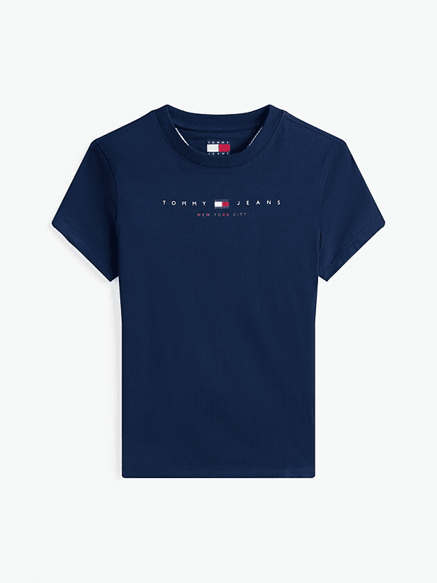 Γυναικείο T-shirt Navy Μπλε Tommy Jeans DW0DW21422-C1G