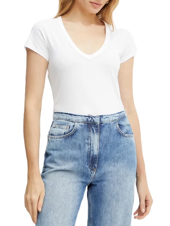 Γυναικείο C_Eslane 4 T-Shirt Λευκό Boss 50540432-100