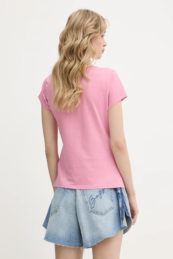 Γυναικείο C_Eslane 4 T-Shirt Ροζ Boss 50540432-554