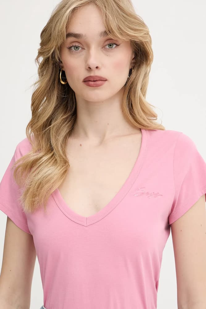 Γυναικείο C_Eslane 4 T-Shirt Ροζ Boss 50540432-554