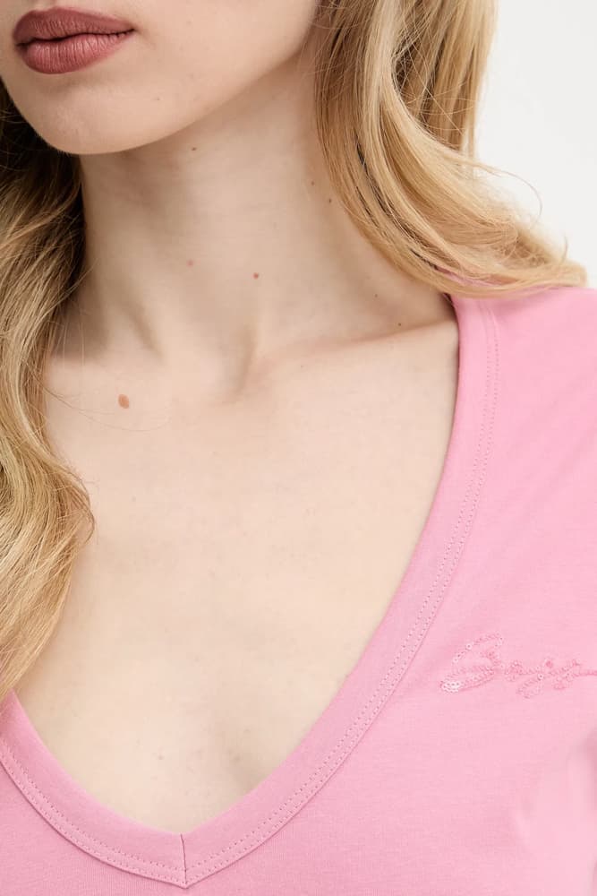 Γυναικείο C_Eslane 4 T-Shirt Ροζ Boss 50540432-554