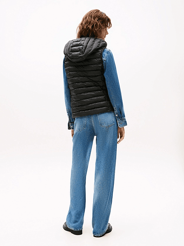 Γυναικείο Global Stripe Γιλέκο Μαύρο Tommy Hilfiger WW0WW42051-BDS