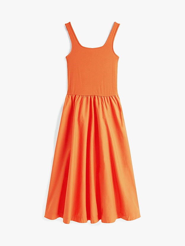 Γυναικείο Αμάνικο Φόρεμα Πορτοκαλί Tommy Hilfiger WW0WW44612-SCX