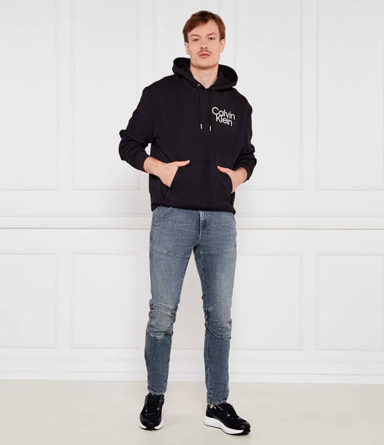 Ανδρικό Φούτερ Μαύρο Calvin Klein LV04RC288G-UB1