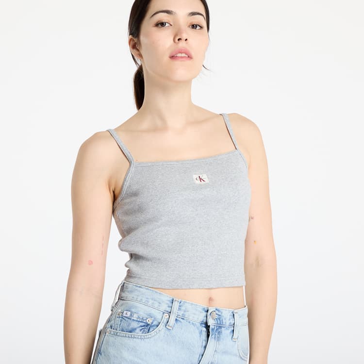 Γυναικείο Αμάνικο Τοπ Γκρι Calvin Klein LV047C908G-P79