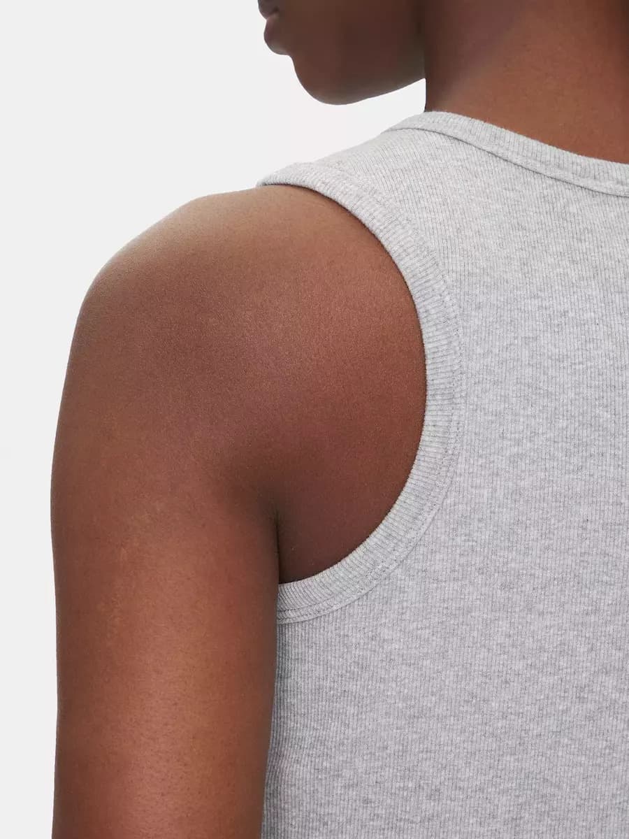 Γυναικείο Αμάνικο Τοπ Γκρι Calvin Klein LV047C201G-P79