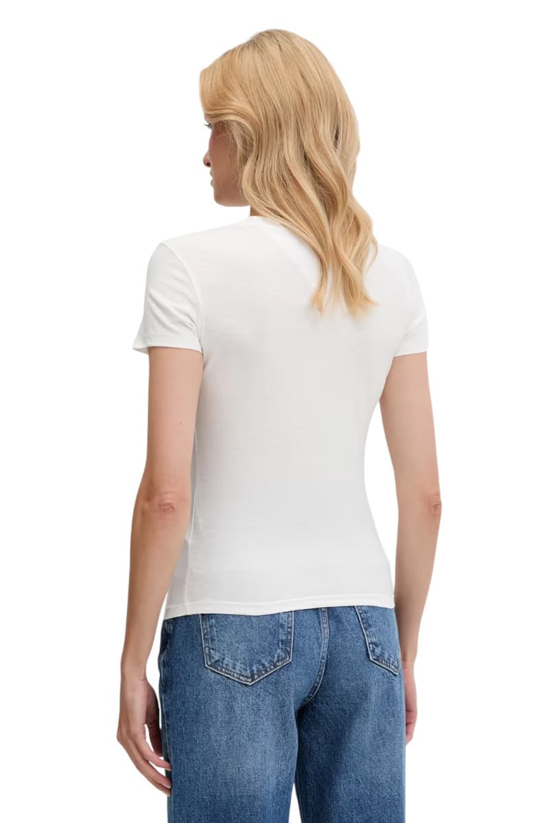 Γυναικείο Slim T-shirt Λευκό Tommy Jeans DW0DW20913-YBL