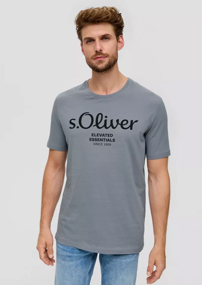 Ανδρικό T-shirt Γκρι S.Oliver 2139909-95D1