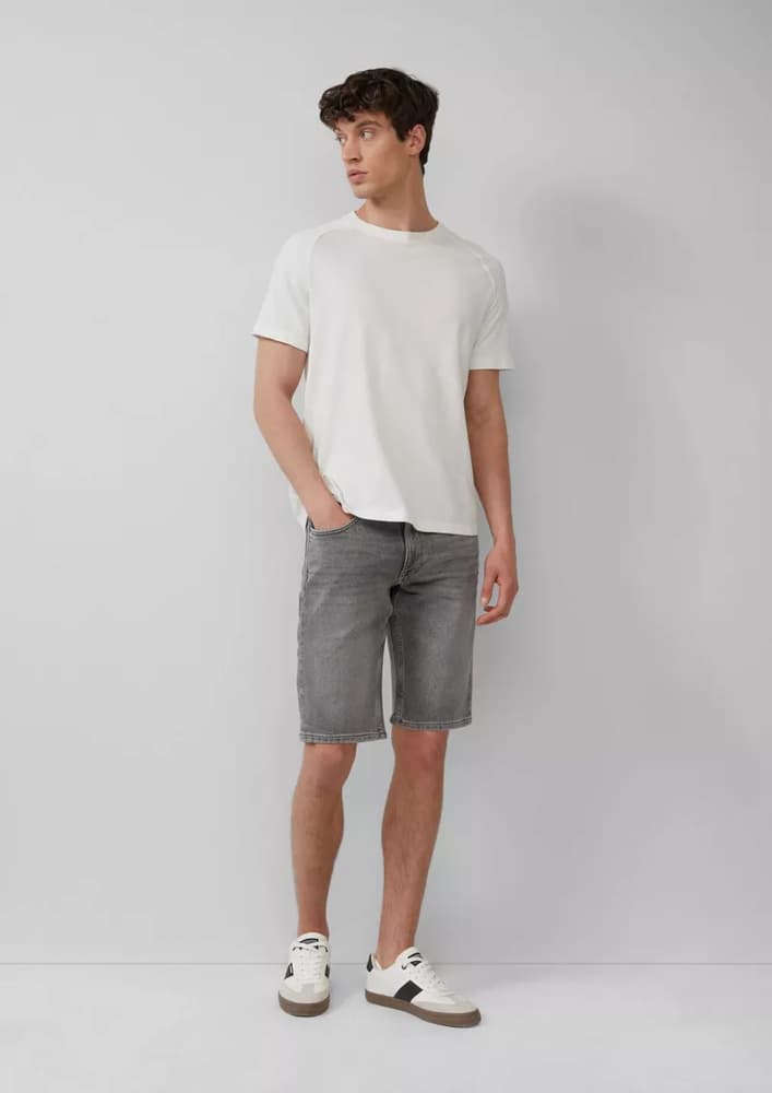 Ανδρική Τζιν Βερμούδα Γκρι S.Oliver 2162337-92Z3