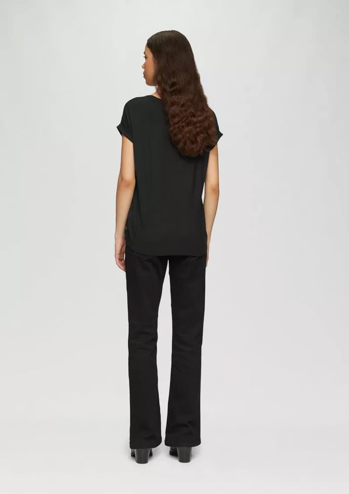 Γυναικείο T-shirt Μαύρο S.Oliver 2165942-9999