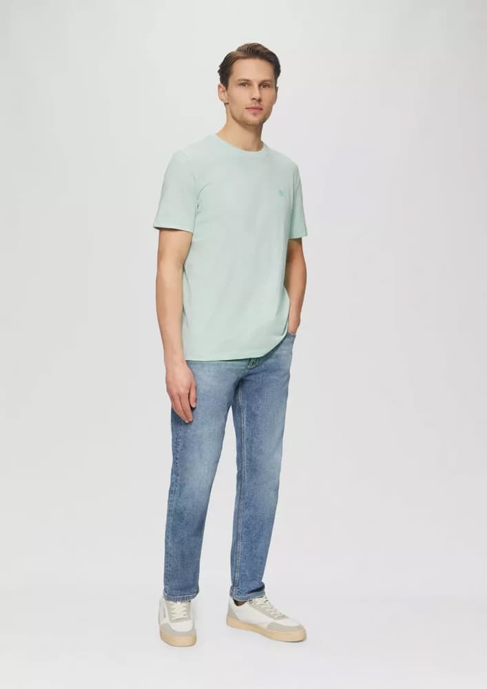 Ανδρικό T-shirt Μέντα S.Oliver 2166634-6092