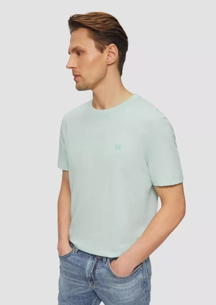 Ανδρικό T-shirt Μέντα S.Oliver 2166634-6092