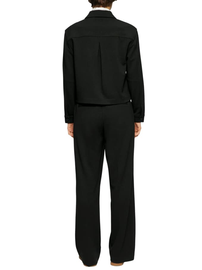 Γυναικείο Μπουφάν Μαύρο S.Oliver 2161342-9999