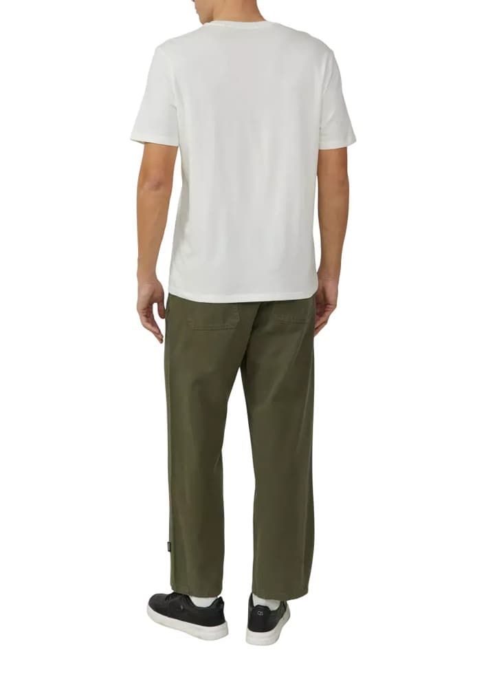 Ανδρικό T-shirt Λευκό S.Oliver 2167419-0210