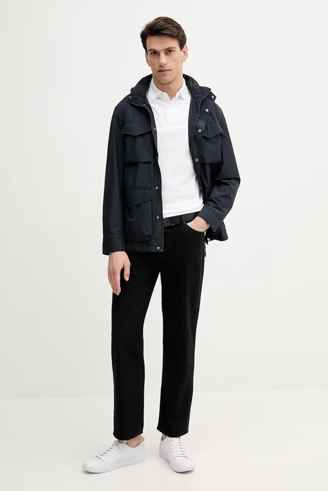 Ανδρικό Μπουφάν Navy Μπλε Tommy Hilfiger MW0MW40223-DW5