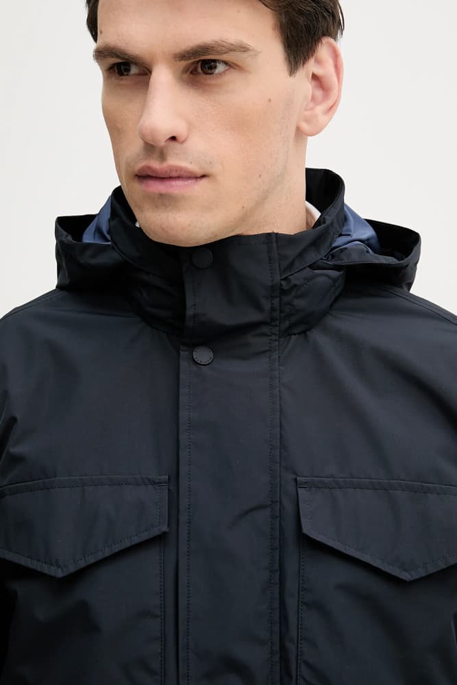 Ανδρικό Μπουφάν Navy Μπλε Tommy Hilfiger MW0MW40223-DW5