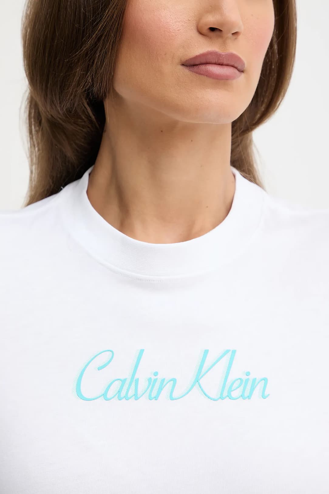 Γυναικείο T-shirt Λευκό Calvin Klein LV047C854G-YAA