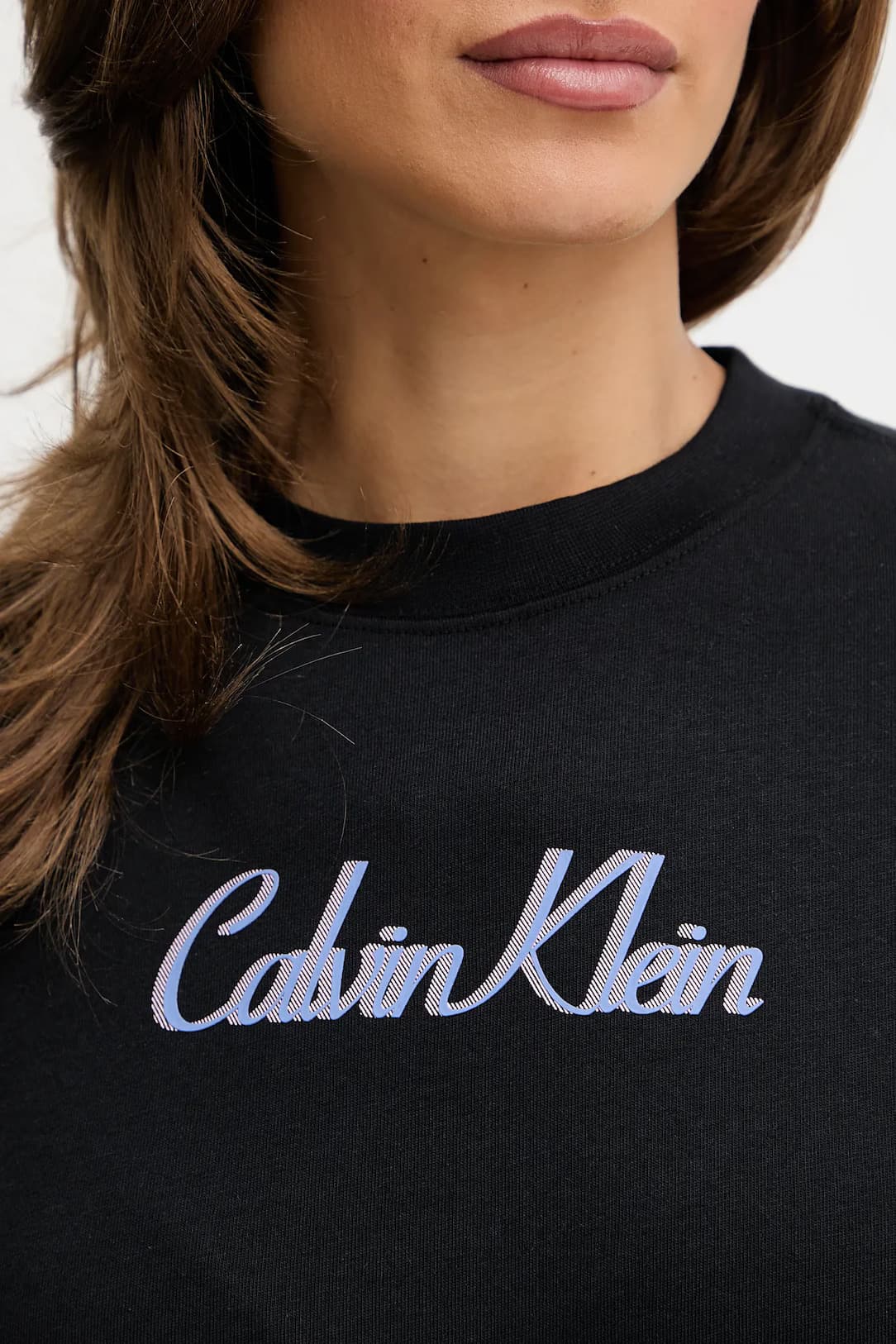 Women's T-Shirts Calvin Klein Black