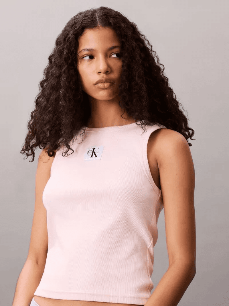 Γυναικείο Αμάνικο Τοπ Ροζ Calvin Klein LV047C201G-VI7